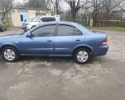 Синий Ниссан Альмера Классик, объемом двигателя 1.6 л и пробегом 280 тыс. км за 3400 $, фото 5 на Automoto.ua