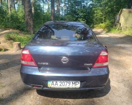 Синий Ниссан Альмера Классик, объемом двигателя 1.6 л и пробегом 290 тыс. км за 3500 $, фото 3 на Automoto.ua