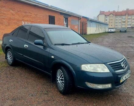 Синий Ниссан Альмера Классик, объемом двигателя 1.6 л и пробегом 257 тыс. км за 3850 $, фото 1 на Automoto.ua