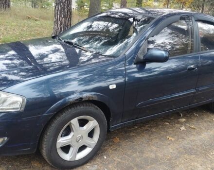 Синий Ниссан Альмера Классик, объемом двигателя 1.6 л и пробегом 252 тыс. км за 4100 $, фото 6 на Automoto.ua