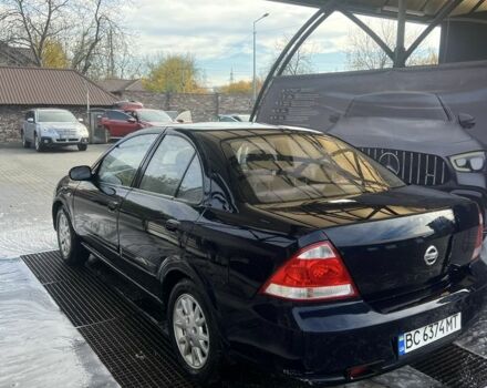 Синий Ниссан Альмера Классик, объемом двигателя 1.6 л и пробегом 320 тыс. км за 3000 $, фото 3 на Automoto.ua