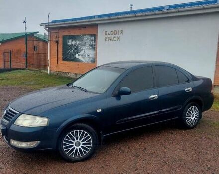 Синий Ниссан Альмера Классик, объемом двигателя 1.6 л и пробегом 257 тыс. км за 3850 $, фото 3 на Automoto.ua