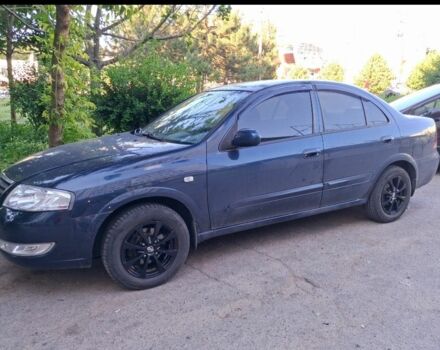 Синий Ниссан Альмера Классик, объемом двигателя 1.6 л и пробегом 220 тыс. км за 5550 $, фото 2 на Automoto.ua