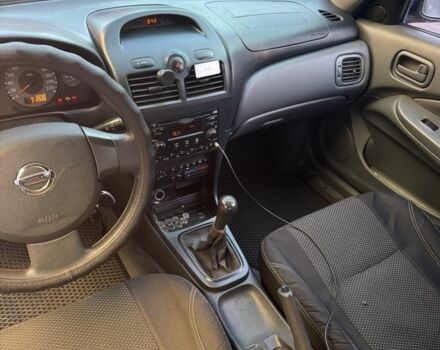Синий Ниссан Альмера Классик, объемом двигателя 1.6 л и пробегом 310 тыс. км за 3500 $, фото 5 на Automoto.ua
