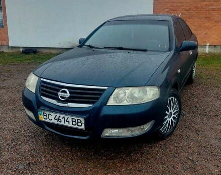 Синий Ниссан Альмера Классик, объемом двигателя 1.6 л и пробегом 257 тыс. км за 3850 $, фото 2 на Automoto.ua