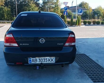 Синий Ниссан Альмера Классик, объемом двигателя 1.6 л и пробегом 227 тыс. км за 4500 $, фото 7 на Automoto.ua