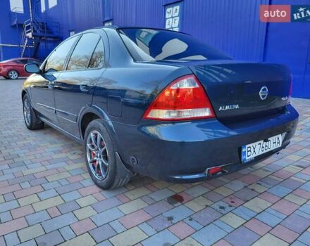 Синий Ниссан Альмера Классик, объемом двигателя 1.6 л и пробегом 150 тыс. км за 4900 $, фото 5 на Automoto.ua
