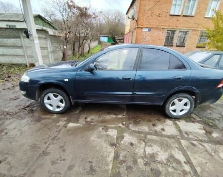 Синій Ніссан Альмера Класік, об'ємом двигуна 1.6 л та пробігом 190 тис. км за 4800 $, фото 2 на Automoto.ua