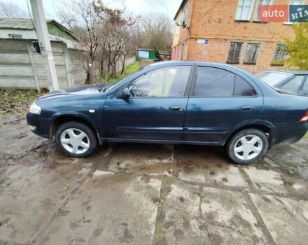 Синій Ніссан Альмера Класік, об'ємом двигуна 1.6 л та пробігом 191 тис. км за 4200 $, фото 2 на Automoto.ua