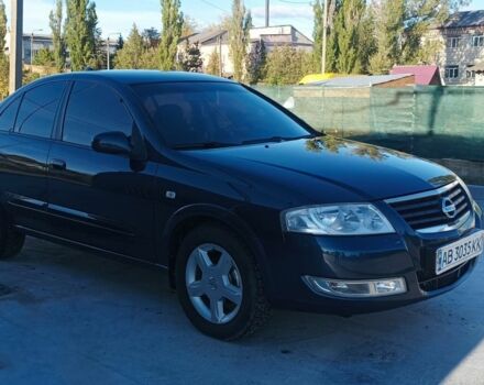 Синий Ниссан Альмера Классик, объемом двигателя 1.6 л и пробегом 227 тыс. км за 4500 $, фото 3 на Automoto.ua