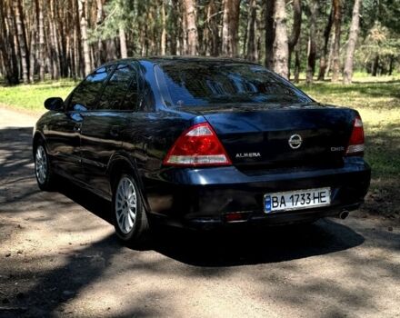 Синий Ниссан Альмера Классик, объемом двигателя 1.6 л и пробегом 330 тыс. км за 4500 $, фото 2 на Automoto.ua