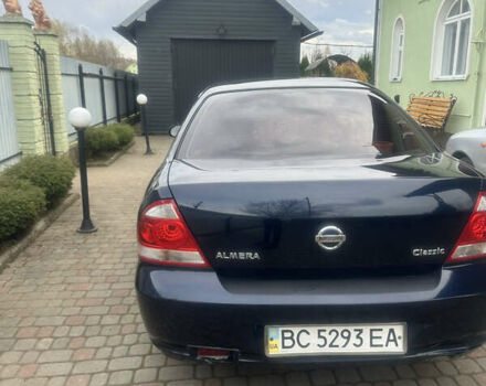 Синий Ниссан Альмера Классик, объемом двигателя 1.6 л и пробегом 180 тыс. км за 5500 $, фото 3 на Automoto.ua
