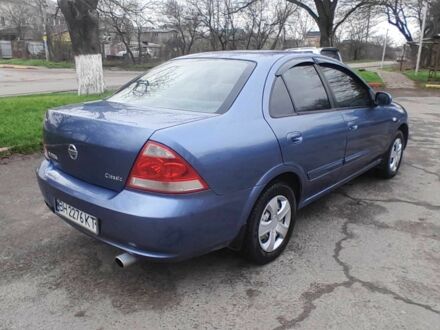 Синий Ниссан Альмера Классик, объемом двигателя 1.6 л и пробегом 280 тыс. км за 3400 $, фото 1 на Automoto.ua