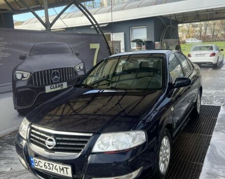 Синий Ниссан Альмера Классик, объемом двигателя 1.6 л и пробегом 320 тыс. км за 3000 $, фото 1 на Automoto.ua