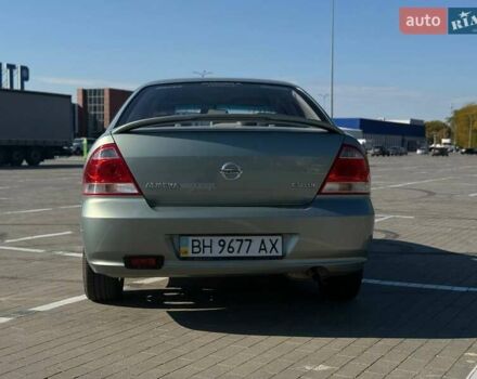 Зеленый Ниссан Альмера Классик, объемом двигателя 1.6 л и пробегом 130 тыс. км за 5800 $, фото 3 на Automoto.ua
