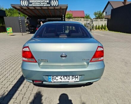 Зеленый Ниссан Альмера Классик, объемом двигателя 1.6 л и пробегом 240 тыс. км за 3400 $, фото 4 на Automoto.ua
