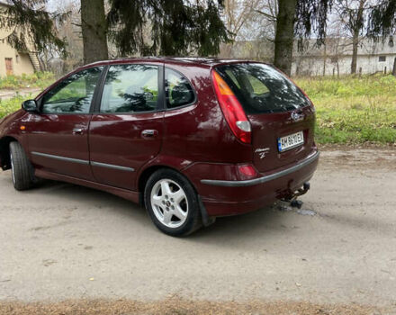 Красный Ниссан Альмера Тино, объемом двигателя 1.77 л и пробегом 226 тыс. км за 3552 $, фото 5 на Automoto.ua