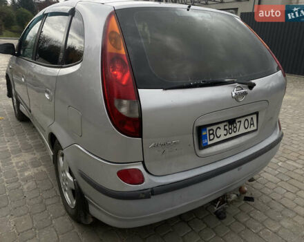 Серый Ниссан Альмера Тино, объемом двигателя 2.2 л и пробегом 266 тыс. км за 2650 $, фото 5 на Automoto.ua