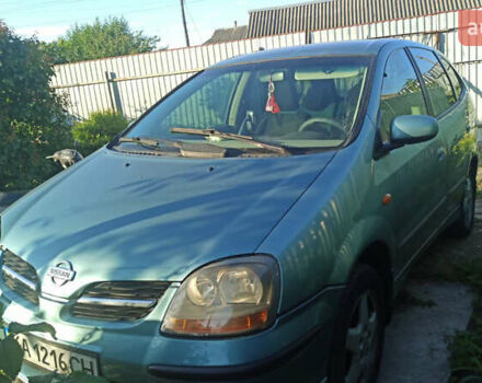 Синий Ниссан Альмера Тино, объемом двигателя 2 л и пробегом 240 тыс. км за 3500 $, фото 1 на Automoto.ua