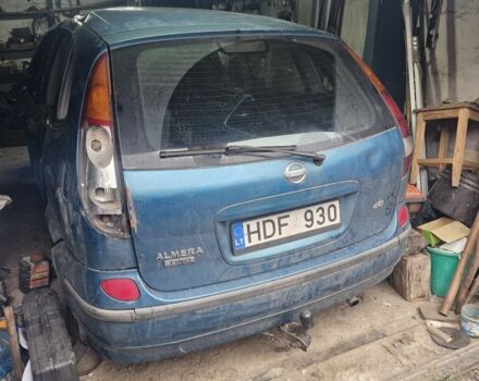 Зелений Ніссан Альмера Тіна, об'ємом двигуна 2 л та пробігом 101 тис. км за 1000 $, фото 3 на Automoto.ua