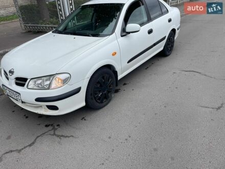Белый Ниссан Альмера, объемом двигателя 1.5 л и пробегом 190 тыс. км за 1700 $, фото 1 на Automoto.ua