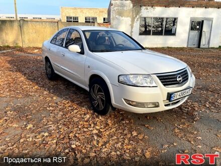 Белый Ниссан Альмера, объемом двигателя 1.6 л и пробегом 330 тыс. км за 3799 $, фото 1 на Automoto.ua