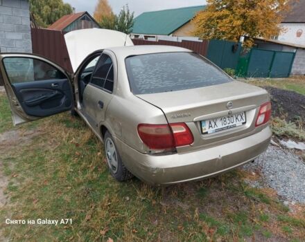 Бежевый Ниссан Альмера, объемом двигателя 1.5 л и пробегом 150 тыс. км за 2200 $, фото 1 на Automoto.ua