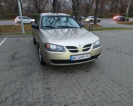 Бежевый Ниссан Альмера, объемом двигателя 1.5 л и пробегом 215 тыс. км за 3200 $, фото 2 на Automoto.ua