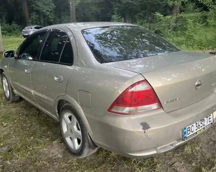 Бежевый Ниссан Альмера, объемом двигателя 1.6 л и пробегом 194 тыс. км за 3700 $, фото 1 на Automoto.ua