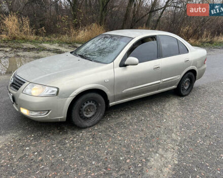 Бежевый Ниссан Альмера, объемом двигателя 1.6 л и пробегом 200 тыс. км за 3400 $, фото 1 на Automoto.ua