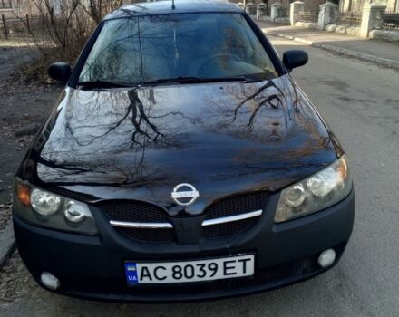 Черный Ниссан Альмера, объемом двигателя 1.5 л и пробегом 200 тыс. км за 3850 $, фото 3 на Automoto.ua