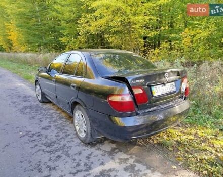 Черный Ниссан Альмера, объемом двигателя 1.5 л и пробегом 269 тыс. км за 2550 $, фото 32 на Automoto.ua