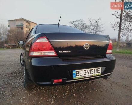 Черный Ниссан Альмера, объемом двигателя 1.6 л и пробегом 244 тыс. км за 4500 $, фото 26 на Automoto.ua