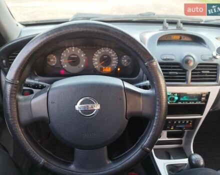 Черный Ниссан Альмера, объемом двигателя 1.6 л и пробегом 244 тыс. км за 4500 $, фото 43 на Automoto.ua