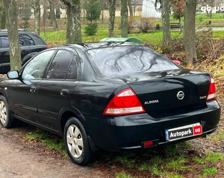 Черный Ниссан Альмера, объемом двигателя 1.6 л и пробегом 203 тыс. км за 5990 $, фото 7 на Automoto.ua