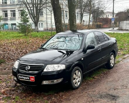 Черный Ниссан Альмера, объемом двигателя 1.6 л и пробегом 203 тыс. км за 5990 $, фото 1 на Automoto.ua