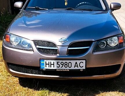 Коричневый Ниссан Альмера, объемом двигателя 1.5 л и пробегом 210 тыс. км за 4500 $, фото 1 на Automoto.ua