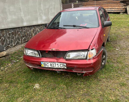 Красный Ниссан Альмера, объемом двигателя 1.4 л и пробегом 250 тыс. км за 860 $, фото 3 на Automoto.ua