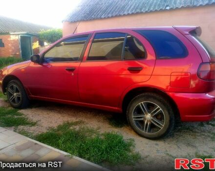 Красный Ниссан Альмера, объемом двигателя 1.4 л и пробегом 0 тыс. км за 1500 $, фото 7 на Automoto.ua