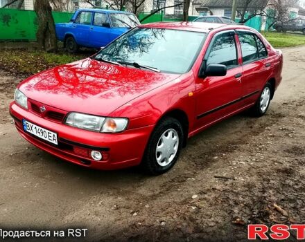 Красный Ниссан Альмера, объемом двигателя 1.4 л и пробегом 174 тыс. км за 2300 $, фото 4 на Automoto.ua