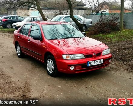 Красный Ниссан Альмера, объемом двигателя 1.4 л и пробегом 174 тыс. км за 2300 $, фото 5 на Automoto.ua