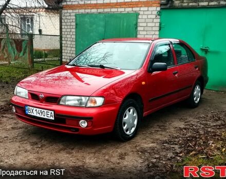 Красный Ниссан Альмера, объемом двигателя 1.4 л и пробегом 174 тыс. км за 2300 $, фото 1 на Automoto.ua