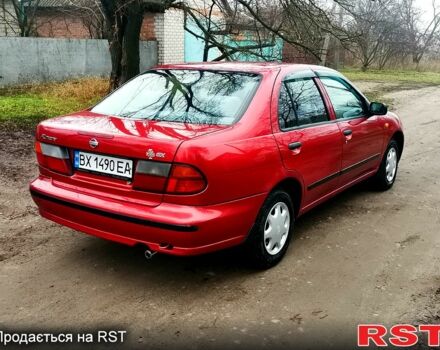 Красный Ниссан Альмера, объемом двигателя 1.4 л и пробегом 174 тыс. км за 2300 $, фото 2 на Automoto.ua