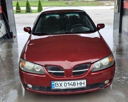 Красный Ниссан Альмера, объемом двигателя 1.5 л и пробегом 231 тыс. км за 3100 $, фото 1 на Automoto.ua