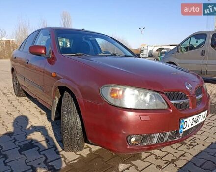 Красный Ниссан Альмера, объемом двигателя 1.5 л и пробегом 253 тыс. км за 2500 $, фото 5 на Automoto.ua