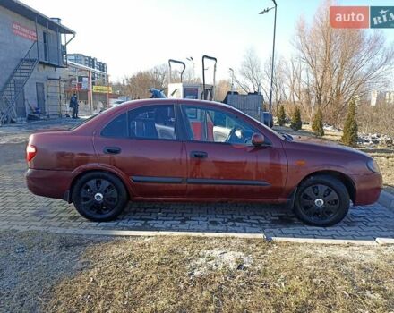 Красный Ниссан Альмера, объемом двигателя 1.5 л и пробегом 253 тыс. км за 2500 $, фото 8 на Automoto.ua