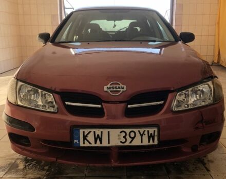 Красный Ниссан Альмера, объемом двигателя 0 л и пробегом 220 тыс. км за 1200 $, фото 1 на Automoto.ua