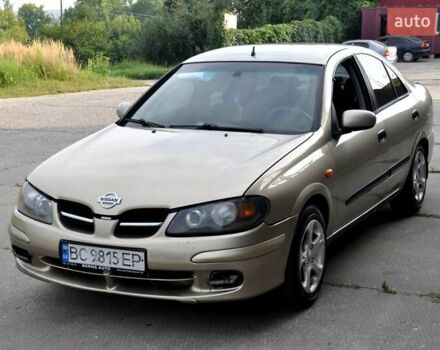 Желтый Ниссан Альмера, объемом двигателя 1.5 л и пробегом 250 тыс. км за 2500 $, фото 1 на Automoto.ua