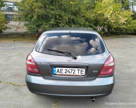 Серый Ниссан Альмера, объемом двигателя 1.5 л и пробегом 247 тыс. км за 3200 $, фото 3 на Automoto.ua