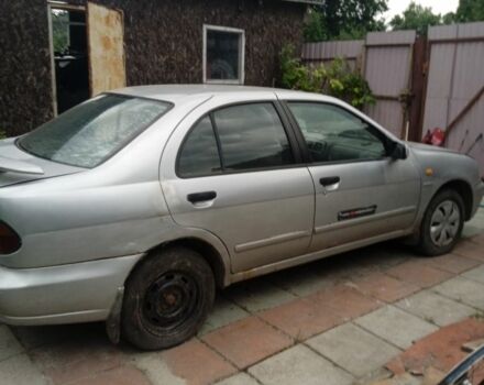 Серый Ниссан Альмера, объемом двигателя 2 л и пробегом 350 тыс. км за 953 $, фото 4 на Automoto.ua